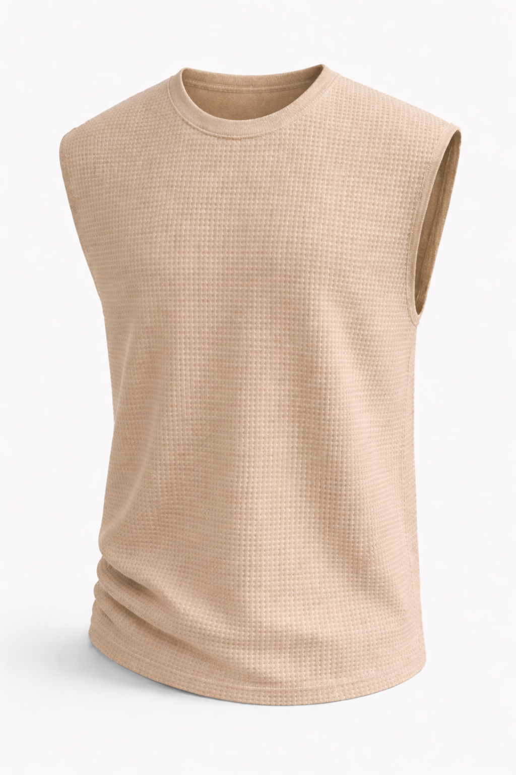 Pack of 2 Waffle Knit Sando Tank Tops