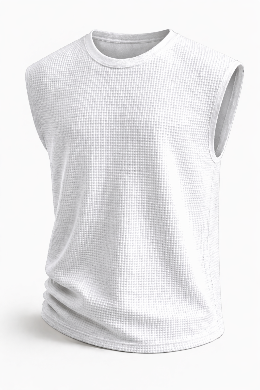 Pack of 2 Waffle Knit Sando Tank Tops