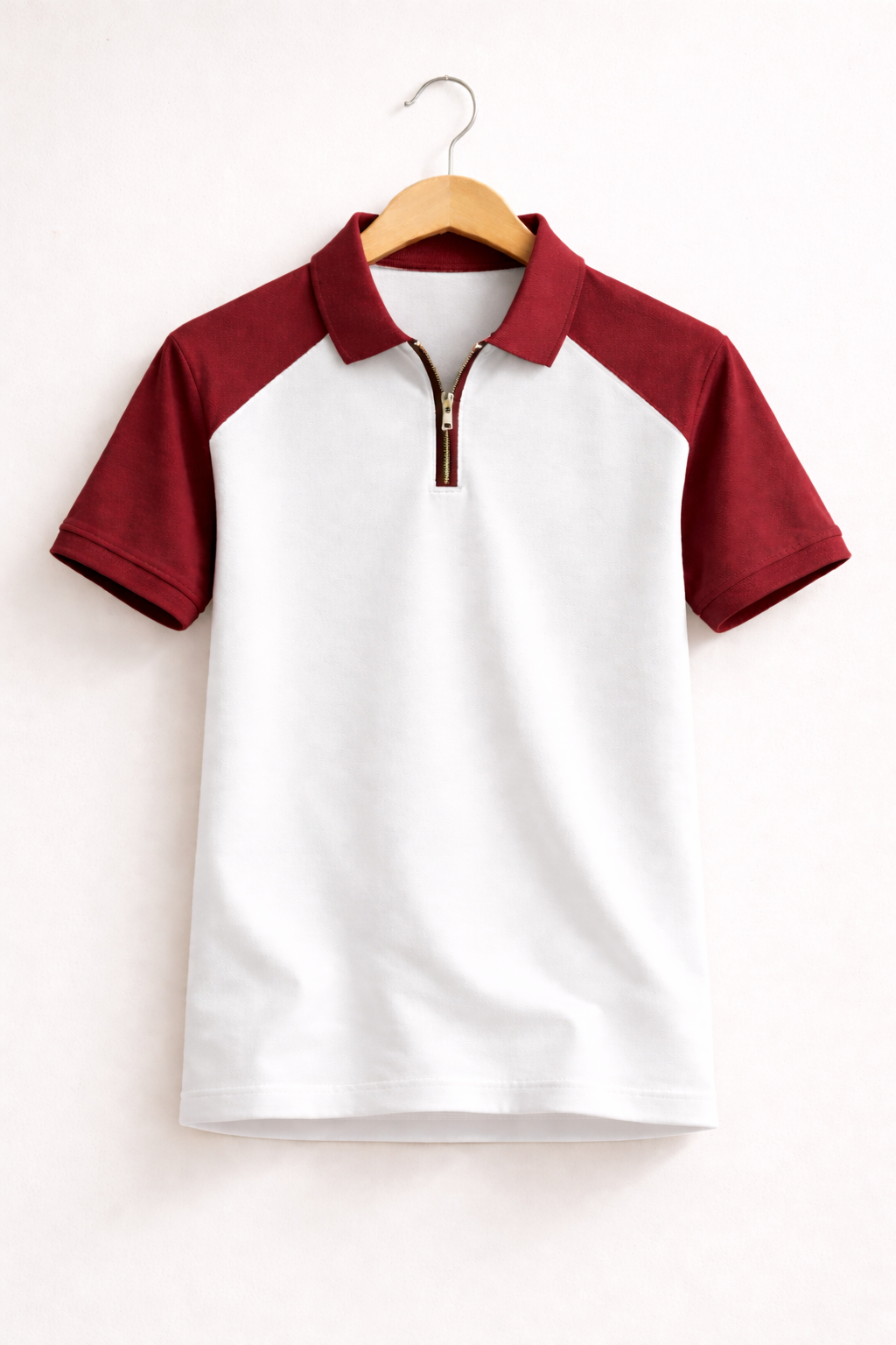 Pack of 2 Raglan Zipper Polos