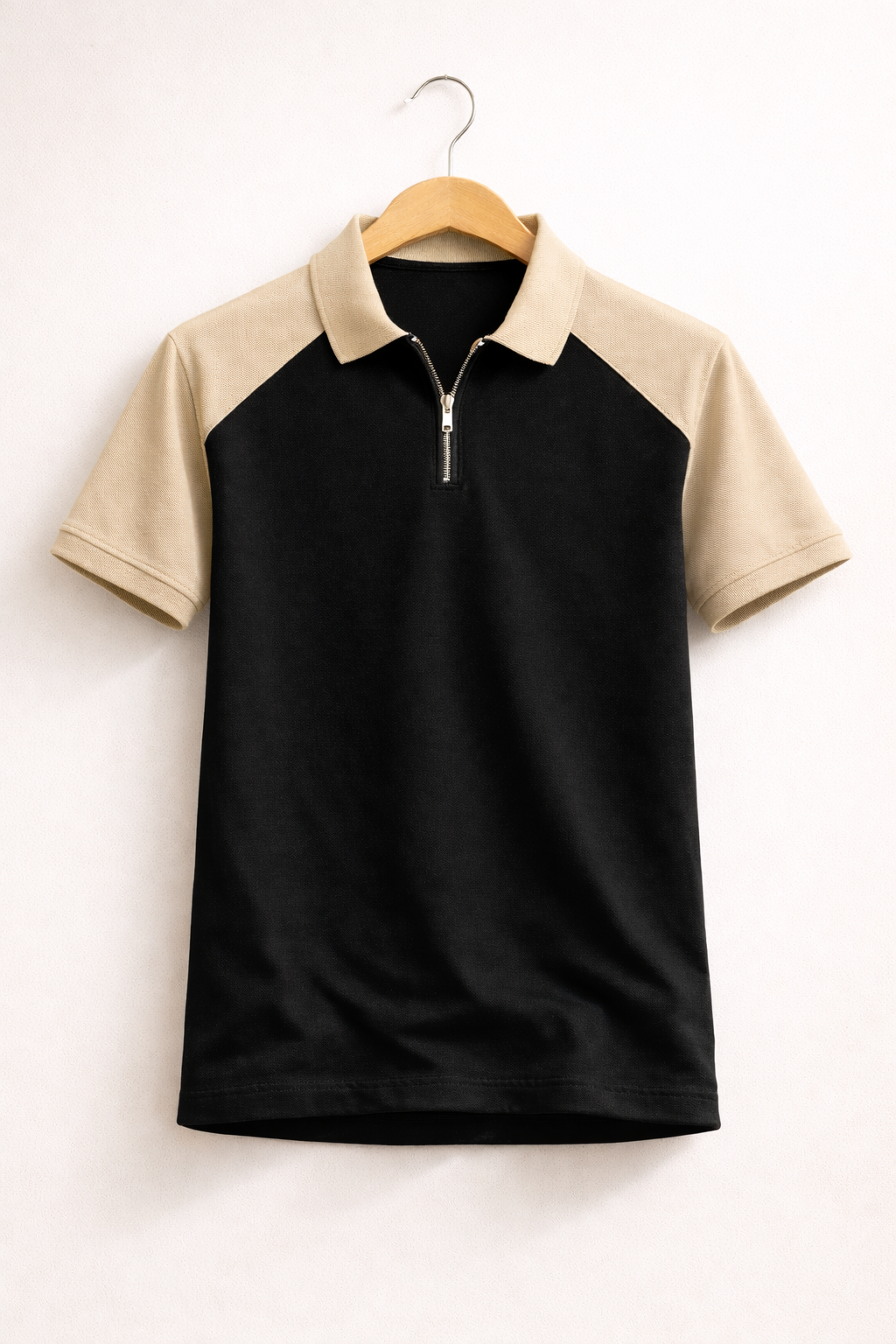 Pack of 2 Raglan Zipper Polos