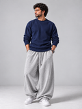 Oversized Sweatshirt & Baggy Trouser