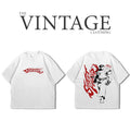 Streetfighter Oversized Dropshoulder Tee - DTF Printed Tshirt for Men and Women