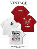 Oversized Dropshoulder Graphic DTF Printed Tshirt For Men and Women
