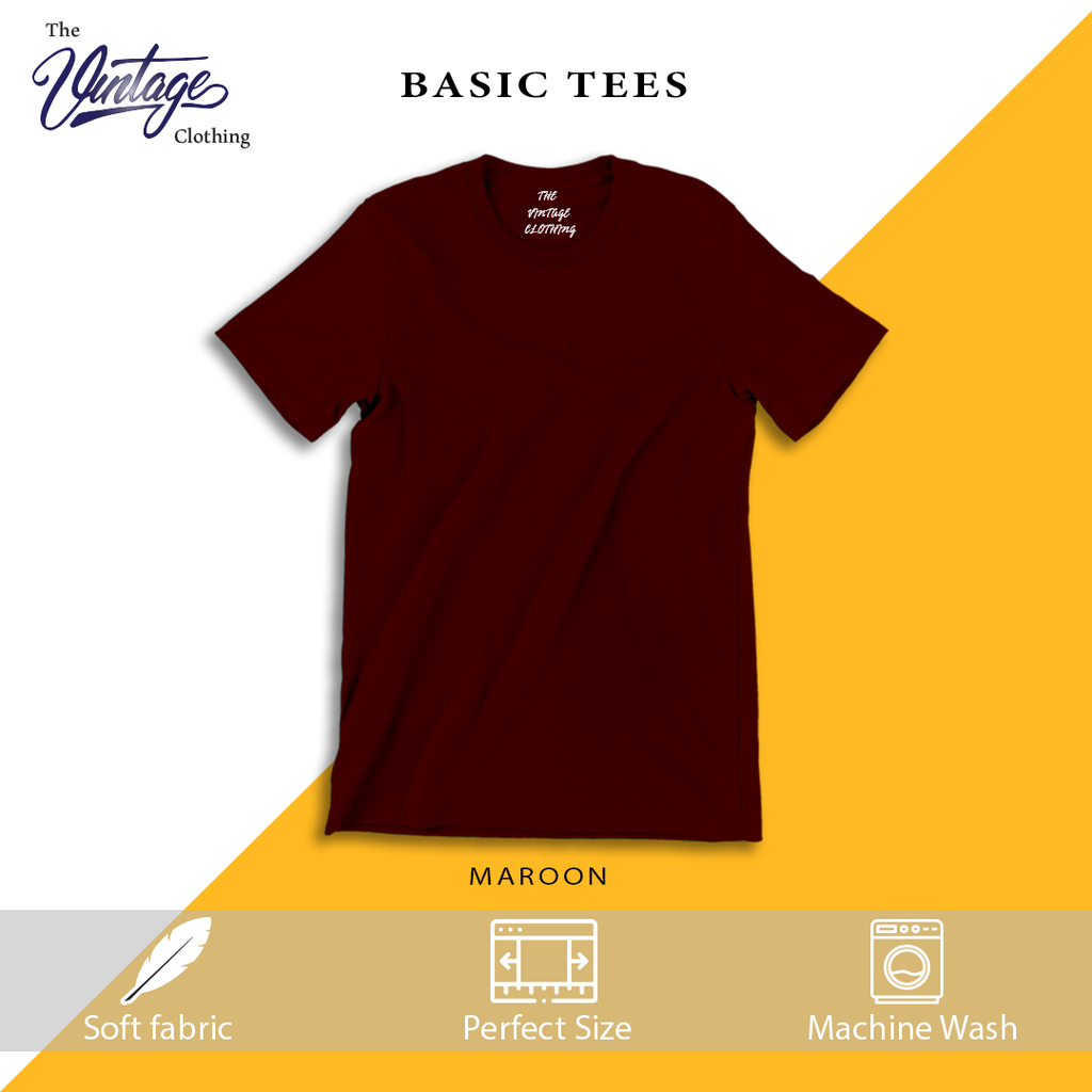 Pack of 2 plain Half sleeves T-Shirts