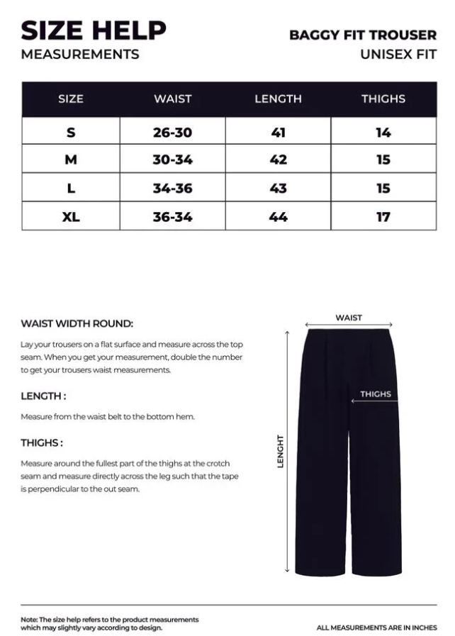 Oversized Sweatshirt & Baggy Trouser